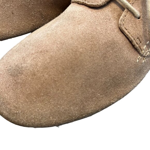 SIZE 5 Sanuk Bianca Minimalist Flat Suede Leather Sneaker Shoes - Picture 2 of 10